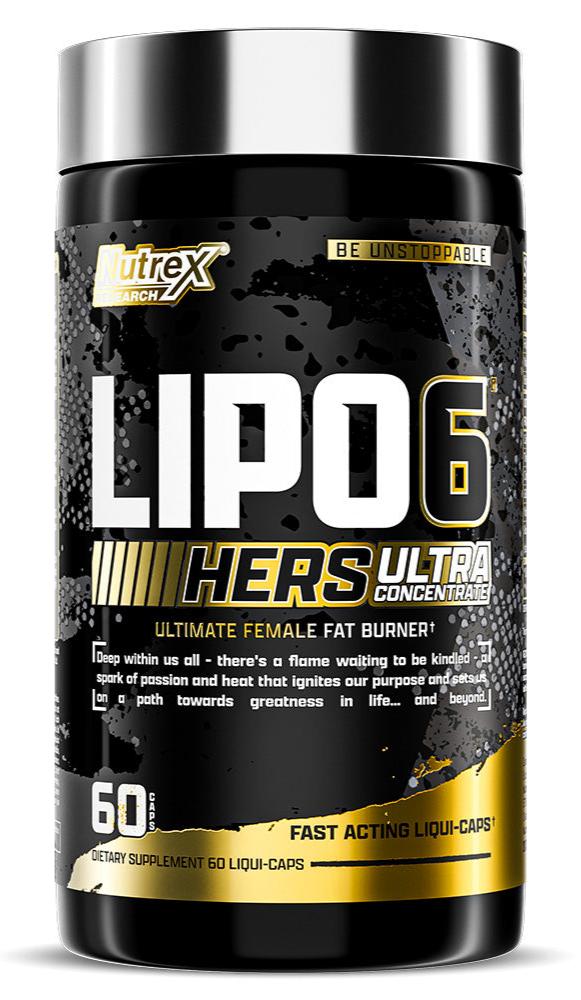 Nutrex Lipo-6 HERS Ultra Fat Burner Just For Women