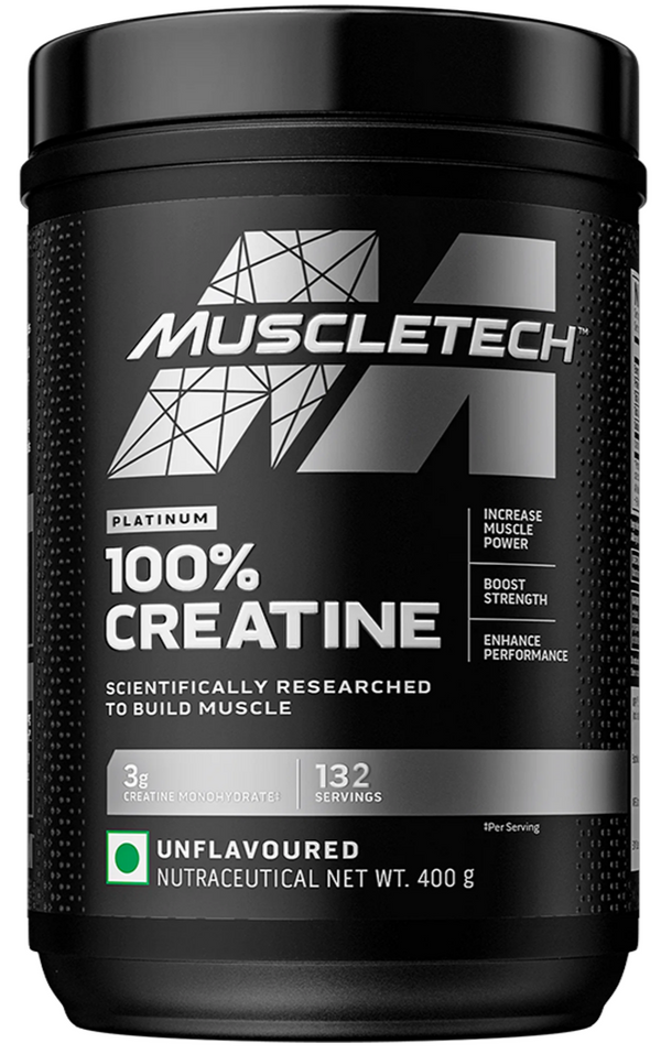 MuscleTech Essential Series Platinum 100% Creatine New Package